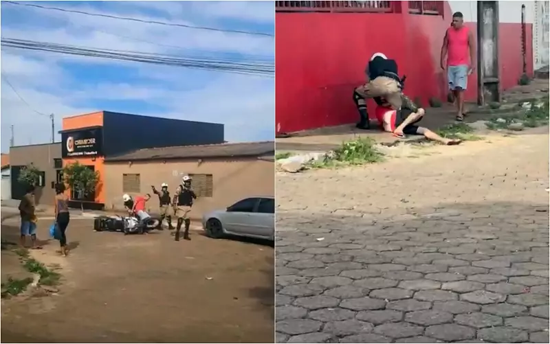 Confusão em Passos: 3 presos e PMs feridos após tumulto