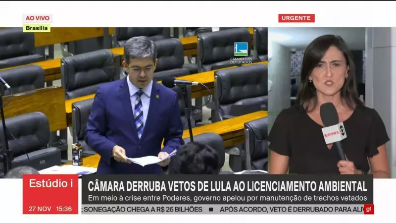 Congresso derruba vetos de Lula ao licenciamento ambiental