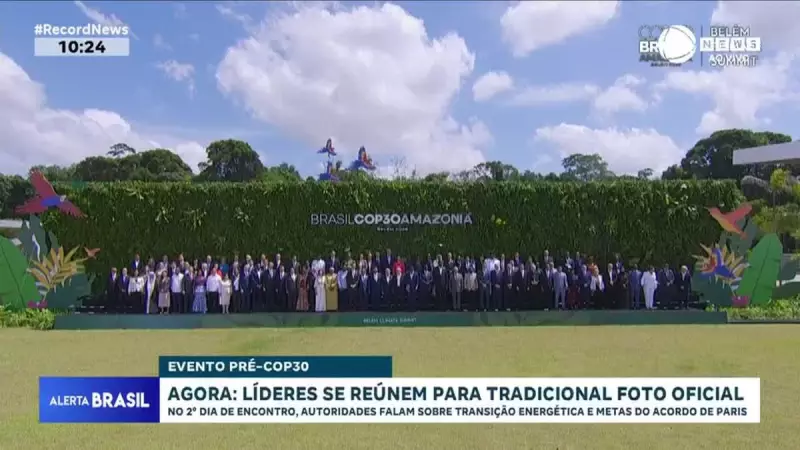 COP30: Líderes mundiais discutem transição energética em Belém