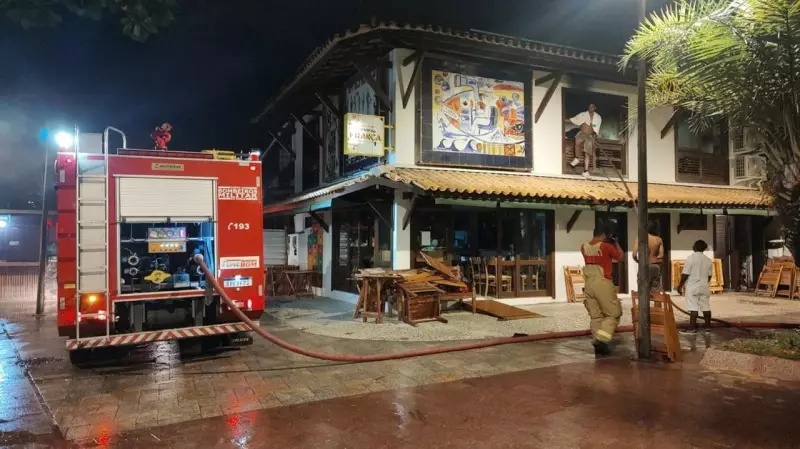 Criança de 3 anos morre em incêndio em Praia do Forte, BA