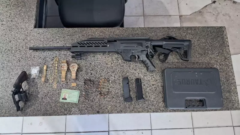 Criminoso condenado a 36 anos é preso com arsenal em Barreirinhas