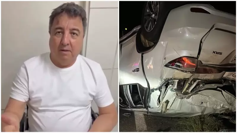 Deputado federal Danilo Forte se envolve em grave acidente de carro no Ceará; veja o vídeo