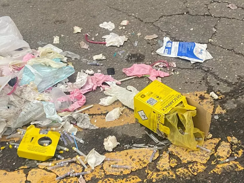 Descarte irregular de seringas e agulhas assusta Nova Friburgo