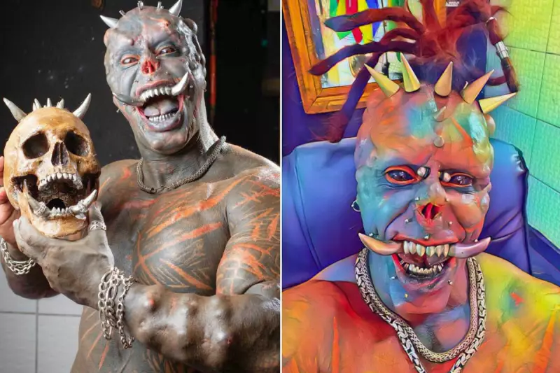 Diabão Praddo, recordista do Guinness, planeja morar nos EUA para modificações extremas