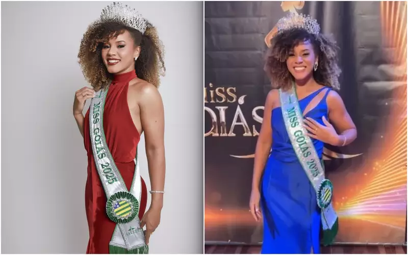 Do Palco ao Pódio: Cantora Se Coroa Miss Goiás 2025 em Conquista Histórica