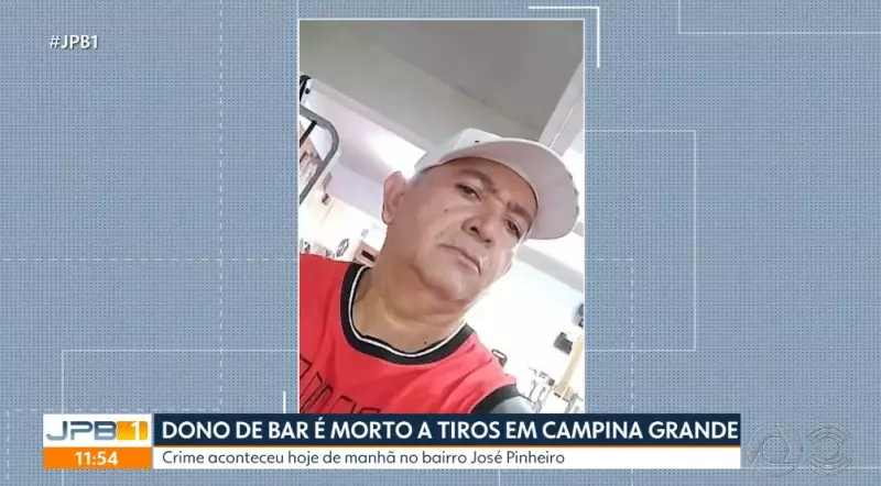 Dono de bar executado a tiros em Campina Grande: polícia investiga