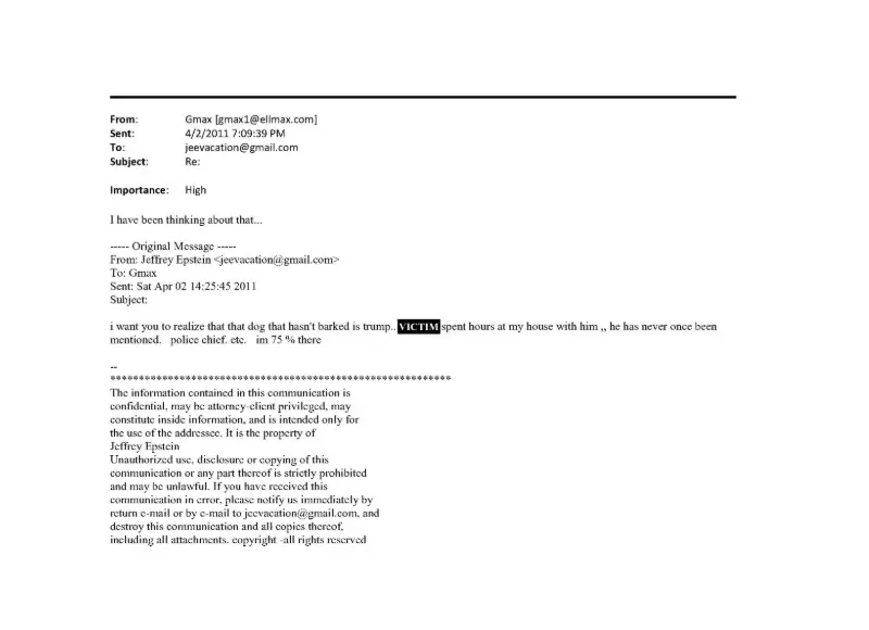 E-mails revelam que Trump sabia de rede de exploração sexual de Epstein