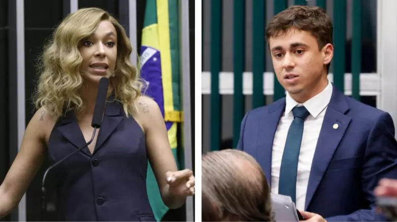 Erika Hilton pede investigação de Nikolas Ferreira por suposta ajuda a Bolsonaro