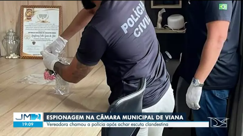 Escuta clandestina é encontrada no gabinete da presidente da Câmara de Viana