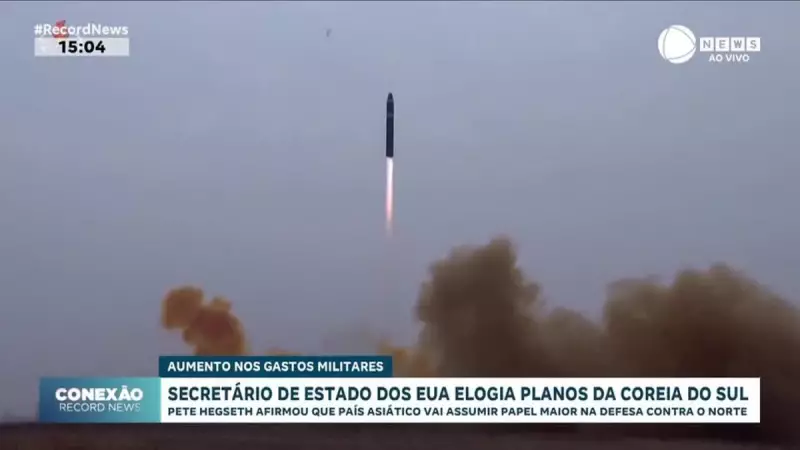 EUA Apoiam Coréia do Sul em Fortalecimento Militar: Secretário de Estado Elogia Medida