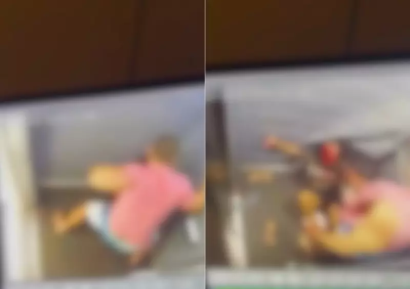 Ex-jogador de basquete agride namorada com 60 socos em elevador