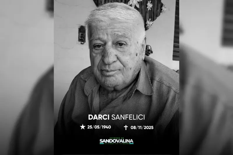 Ex-prefeito de Sandovalina, Darci Sanfelici, morre aos 85 anos