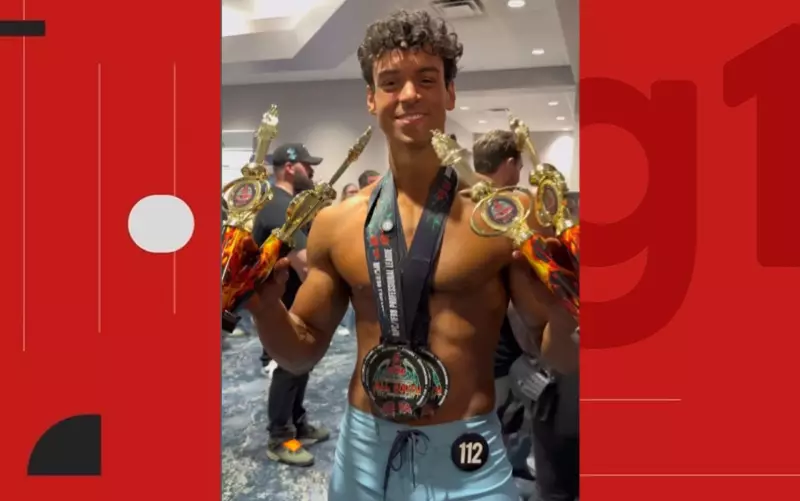 Filho de Carla Perez e Xanddy conquista título inédito no fisiculturismo e celebra vitória emocionante