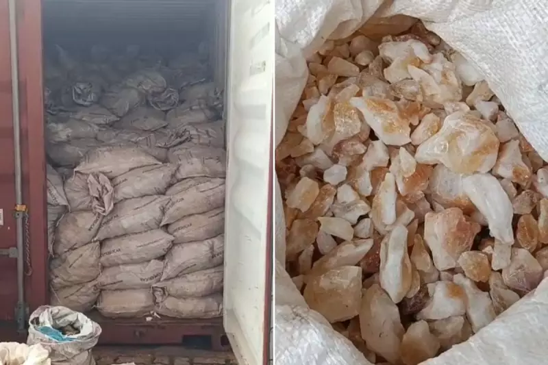 Fraude Bilionária no Porto de Santos: Receita Federal Apreende 670 Toneladas de Quartzo em Operação de Combate à Sonegação Fiscal