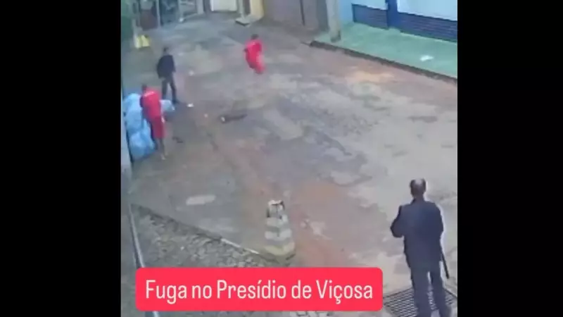 Fuga de presídio em Viçosa: detento escapa durante serviço de lixo