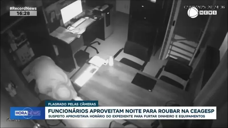Funcionário terceirizado é acusado de furtos noturnos na CEAGESP