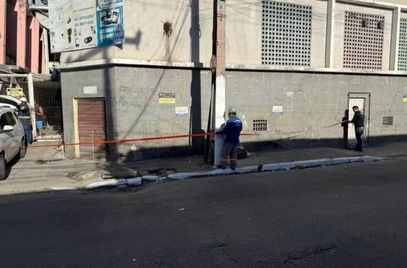 Furto de cabos deixa Shopping Popular sem energia há 24h em Maceió