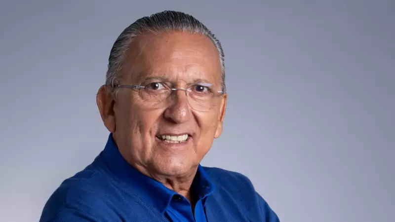 Galvão Bueno recebe alta após 5 dias internado com pneumonia viral