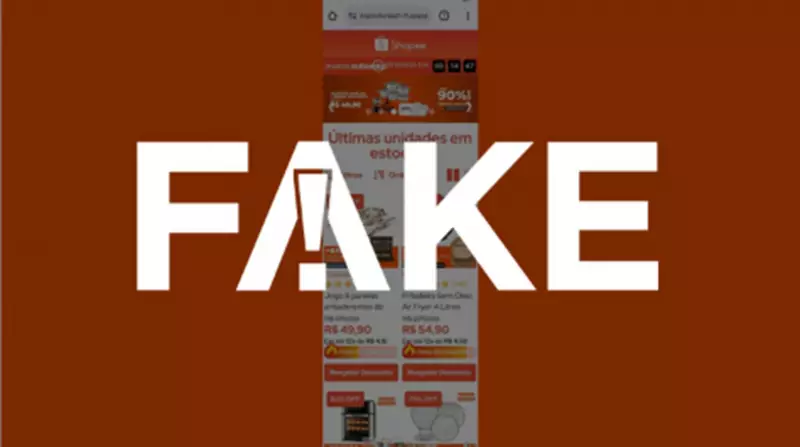 Golpe na Black Friday: Site falso imita Shopee com promoções relâmpago