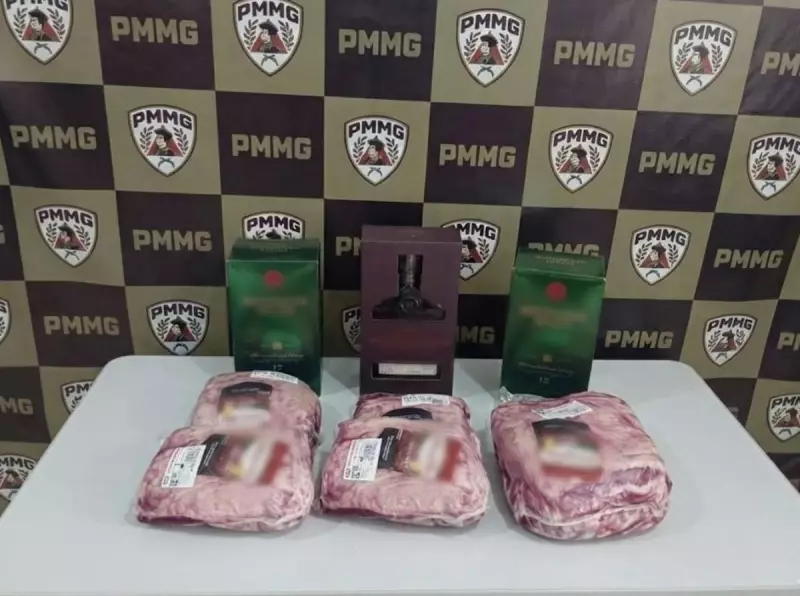 Homem é preso ao furtar contrafilé e whisky em supermercado de Muriaé
