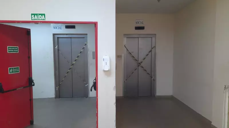 Hospital do Paranoá no DF em Colapso: Elevadores Quebrados e Lixo Hospitalar a Céu Aberto