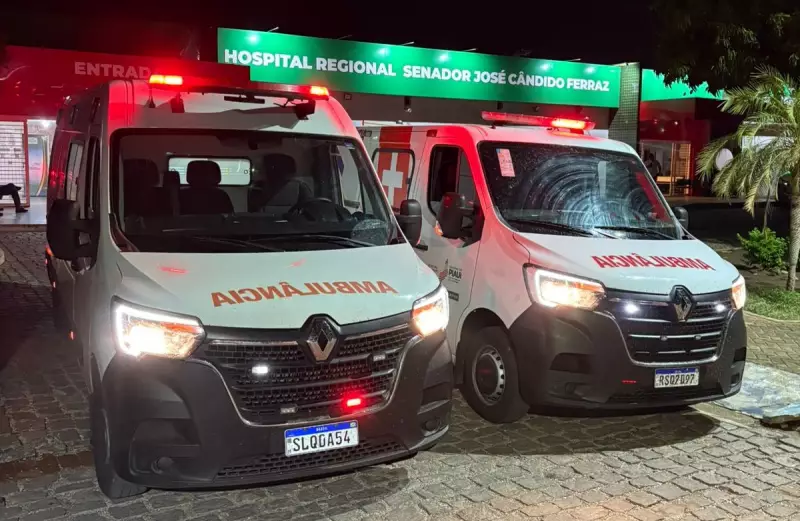 Hospital Regional de São Raimundo Nonato recebe 2 novas ambulâncias