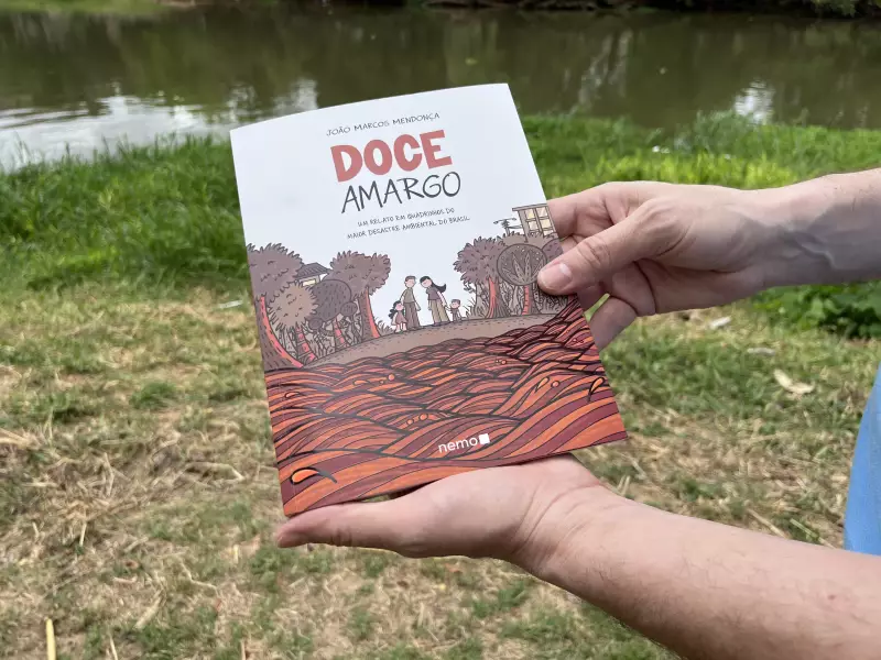 HQ emocionante revive tragédia de Mariana: professor transforma diário em história em quadrinhos