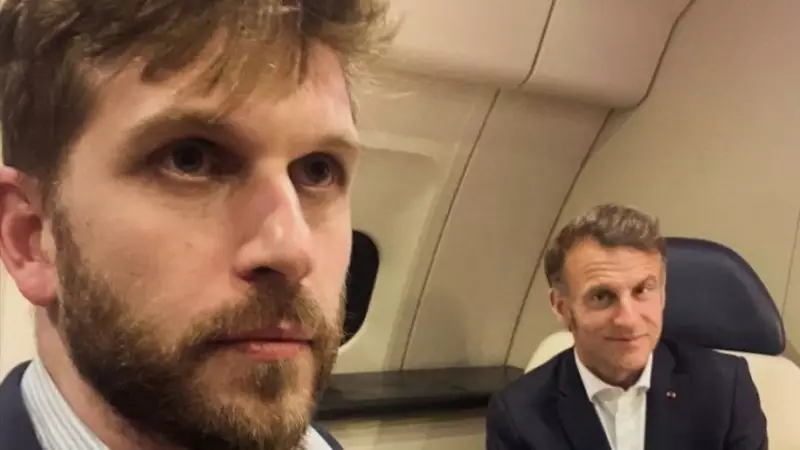 Humorista francês Paul Cabannes mostra bastidores da visita de Macron ao Brasil