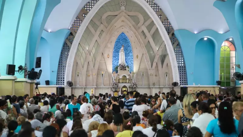Igreja de Fátima em Fortaleza proíbe orações por políticos durante missas