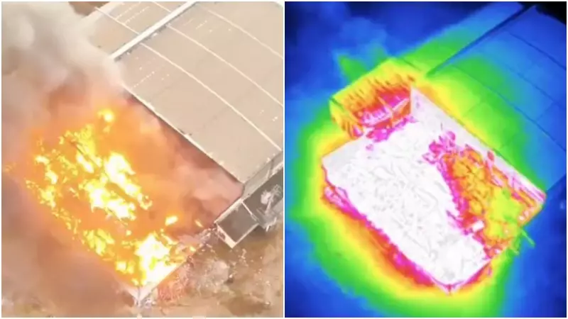 Incêndio atinge fábrica de etiquetas em Maracanaú na madrugada