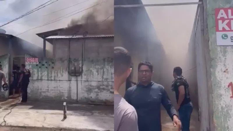 Incêndio em Altamira: 4 casas destruídas e animais mortos