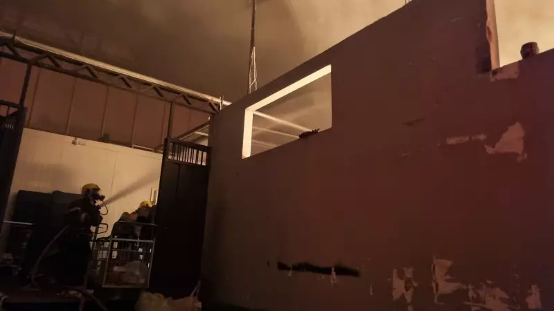 Incêndio em supermercado de Santa Cruz de Minas destrói depósito