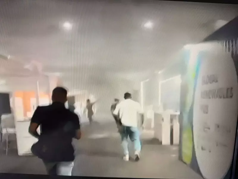 Incêndio na Blue Zone da COP30 em Belém causa evacuação em massa