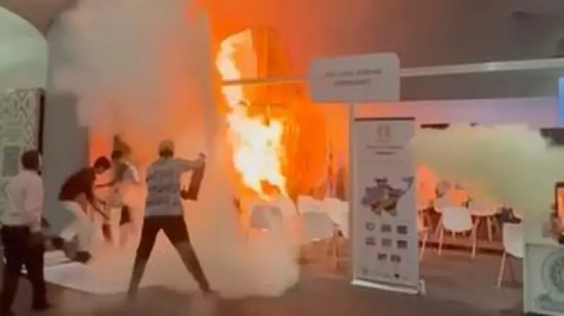 Incêndio na COP 30: pavilhão é evacuado durante conferência