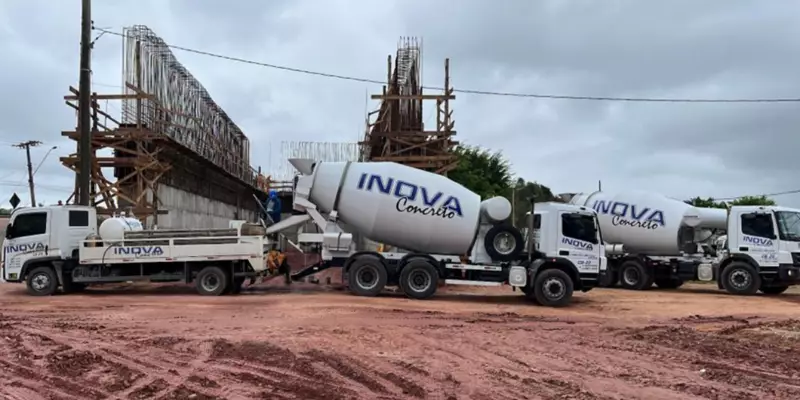 Inova Concreto impulsiona obras no Vale do Ribeira com 3 caminhões