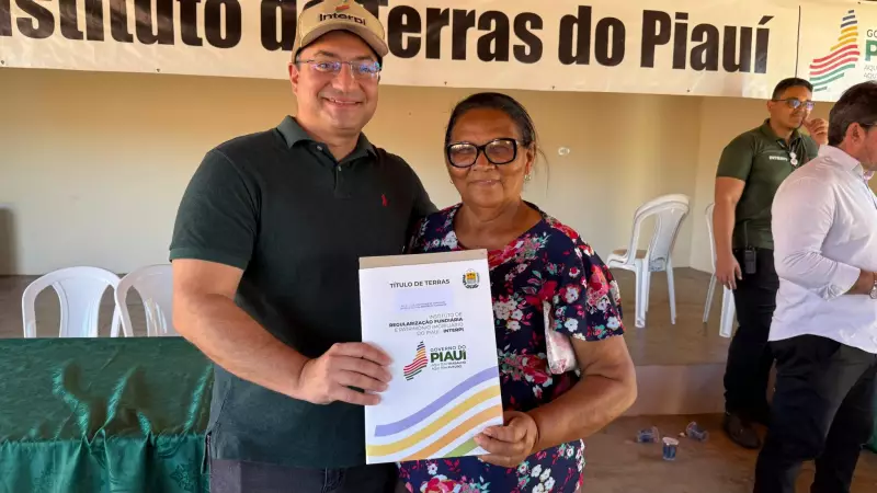 Interpi entrega títulos rurais no Piauí em novembro