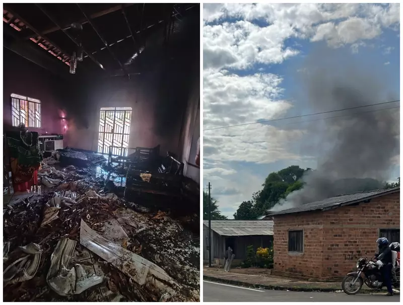 Irmão ateia fogo em casa após briga por herança em Roraima