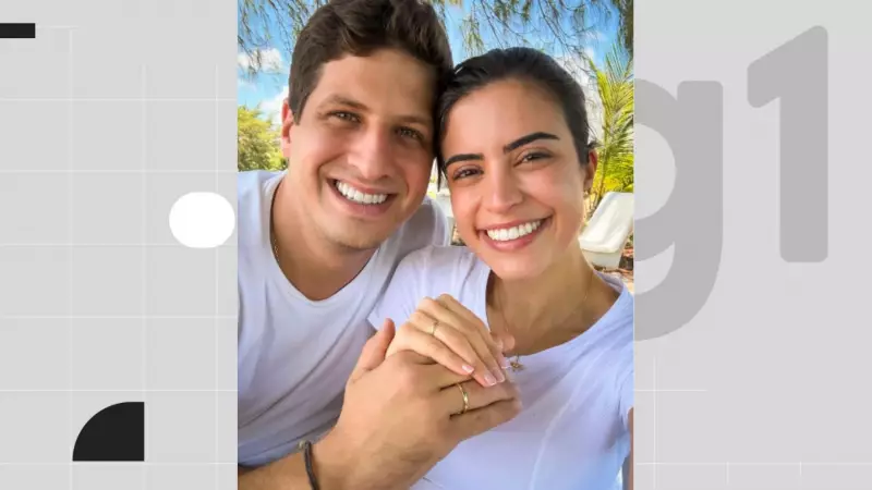 João Campos e Tabata Amaral anunciam noivado: 'Para sempre'