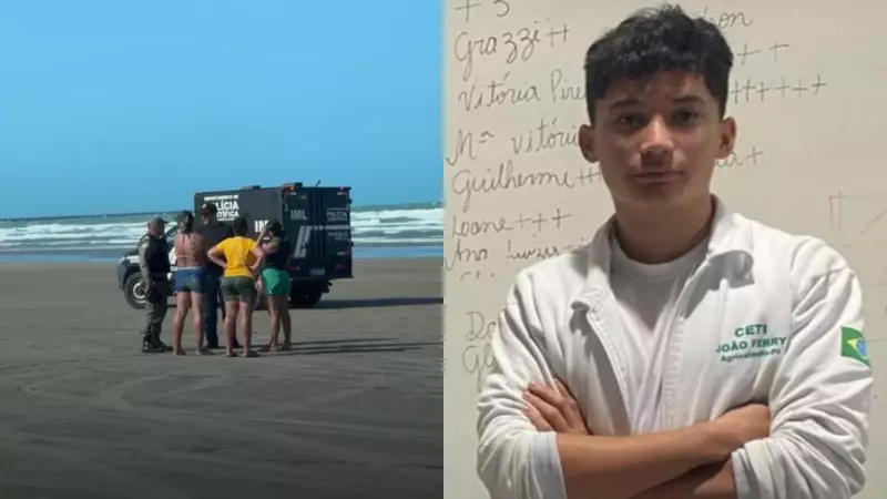 Jovem de 18 anos morre afogado em praia do Piauí durante excursão escolar
