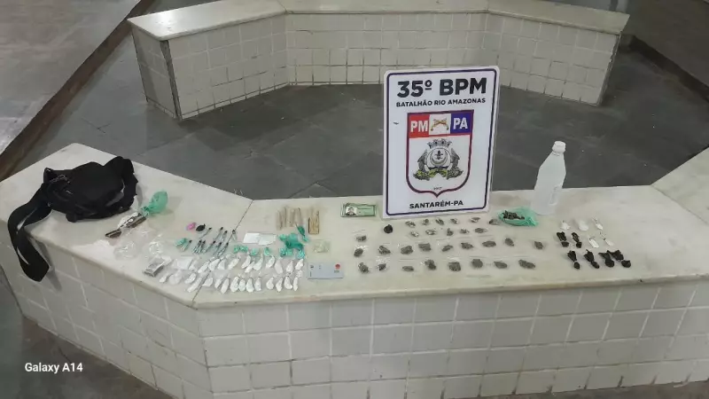 Jovem de 21 anos preso com drogas em festa clandestina em balsa