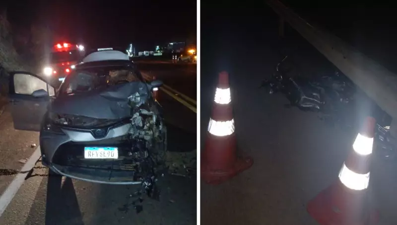 Jovem de 24 anos morre em acidente na BR-116 em Ubaporanga