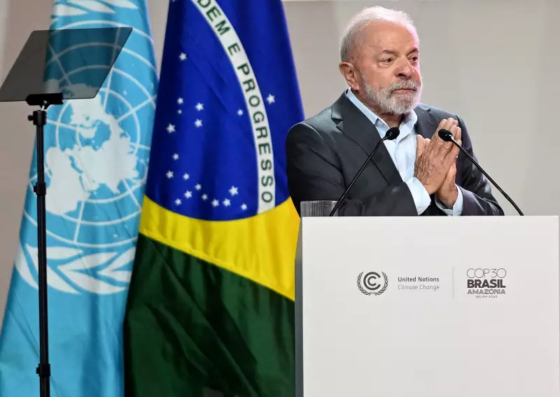 Lula critica corrida armamentista e negacionismo em abertura da COP30