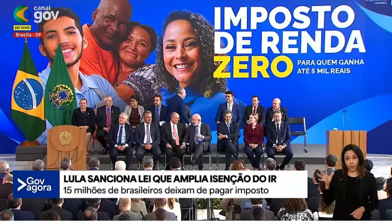 Lula sanciona lei que isenta IR para quem ganha até R$ 5 mil mensais