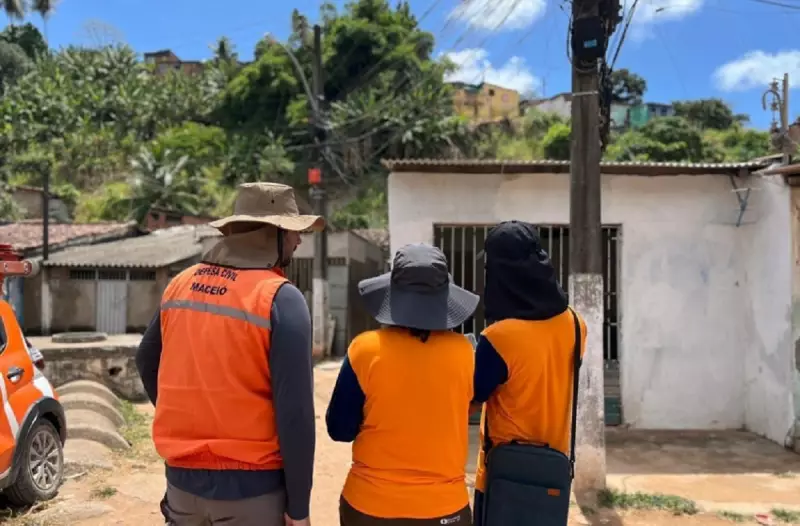 Maceió em Alerta: Defesa Civil Identifica Novas Áreas de Risco na Capital Alagoana