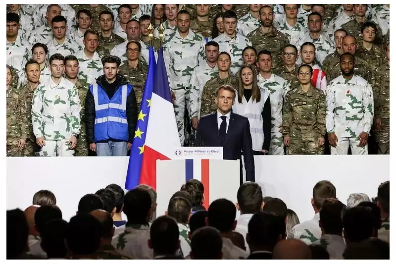 Macron anuncia serviço militar voluntário para jovens em 2026