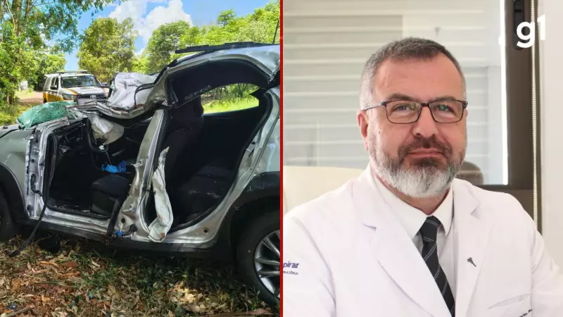Médico renomado morre em acidente frontal na RS-406