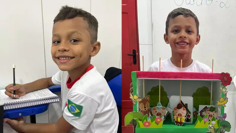 Menino de 7 anos é homenageado por professora após morte trágica no Piauí
