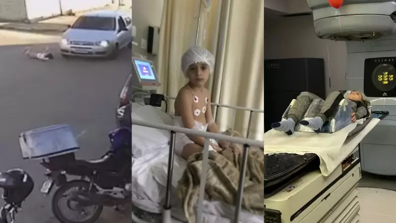 Menino de 7 anos descobre tumor cerebral após atropelamento em MG