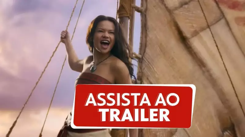 Moana ganha teaser: refilmagem live-action estreia em julho de 2026