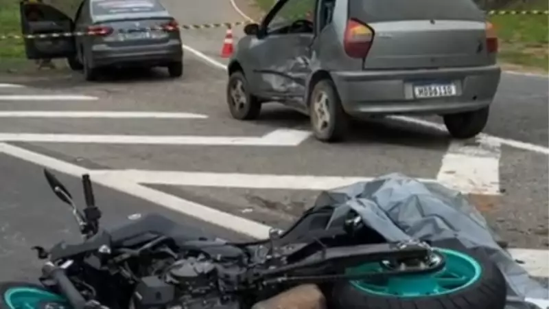 Motociclista morre após colisão na BR-116 em Minas Gerais